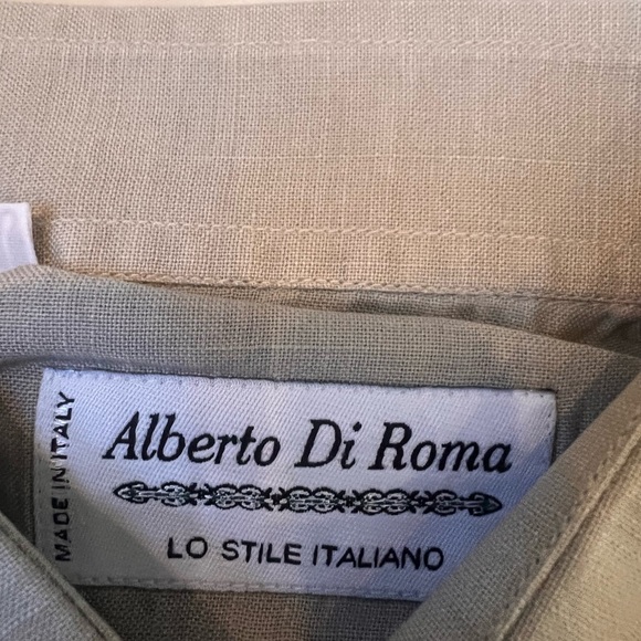 Duo of Italian Linen Shirts - Picture 10 of 14